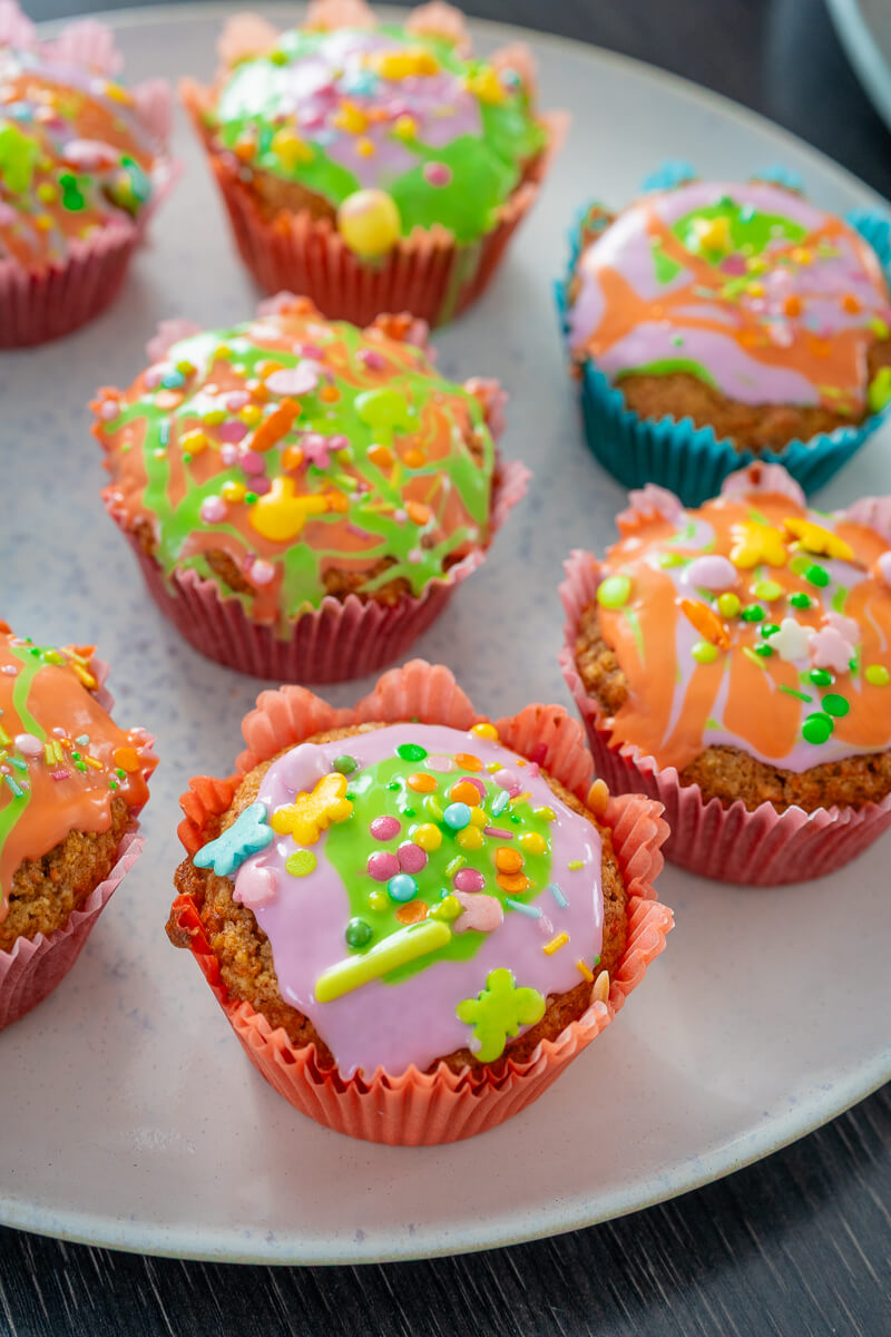 Ostern - Karottenmuffins für die ganze Familie