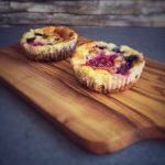 Cheesecake Muffins mit Himbeeren