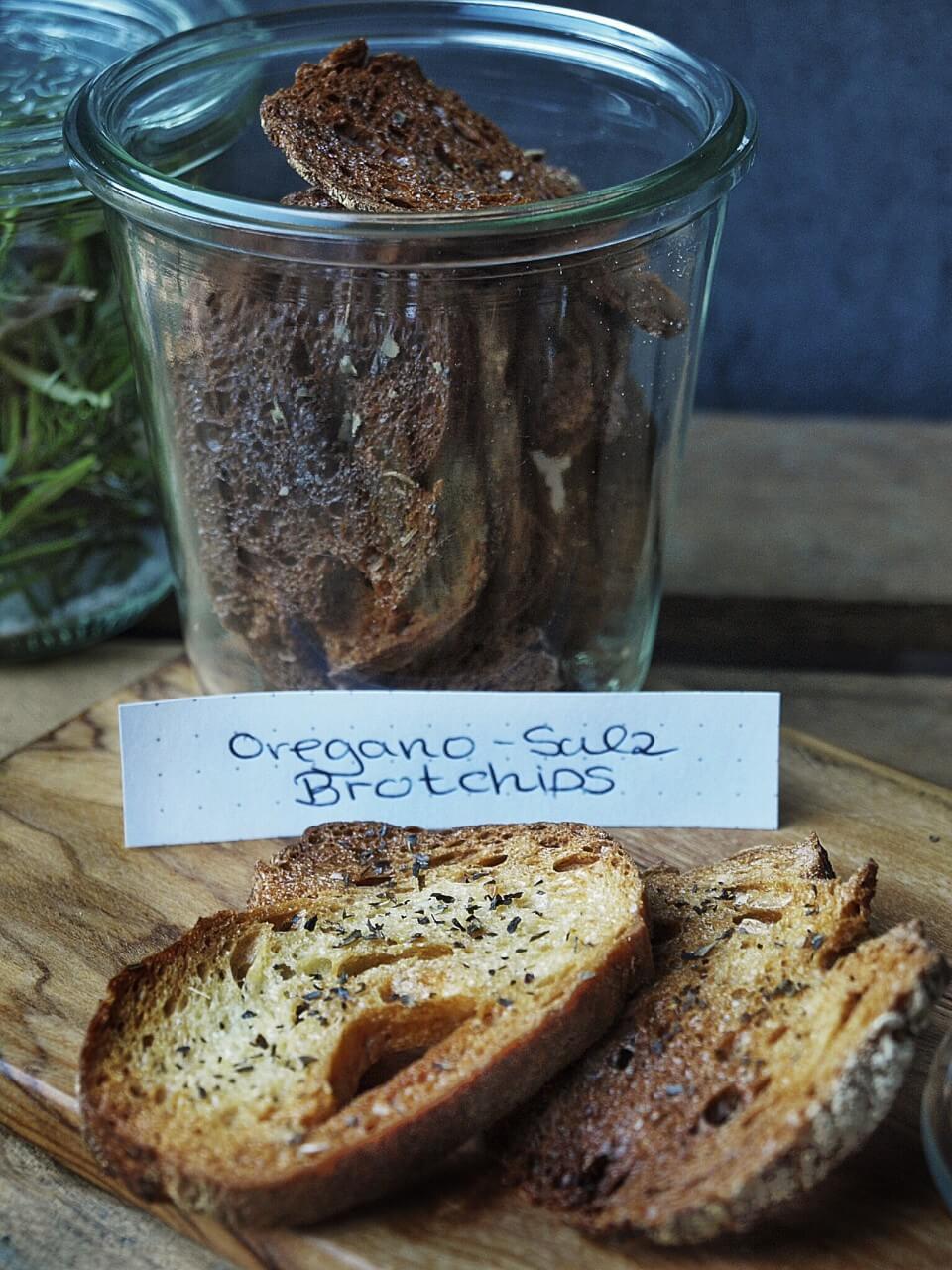 Brotchips backen