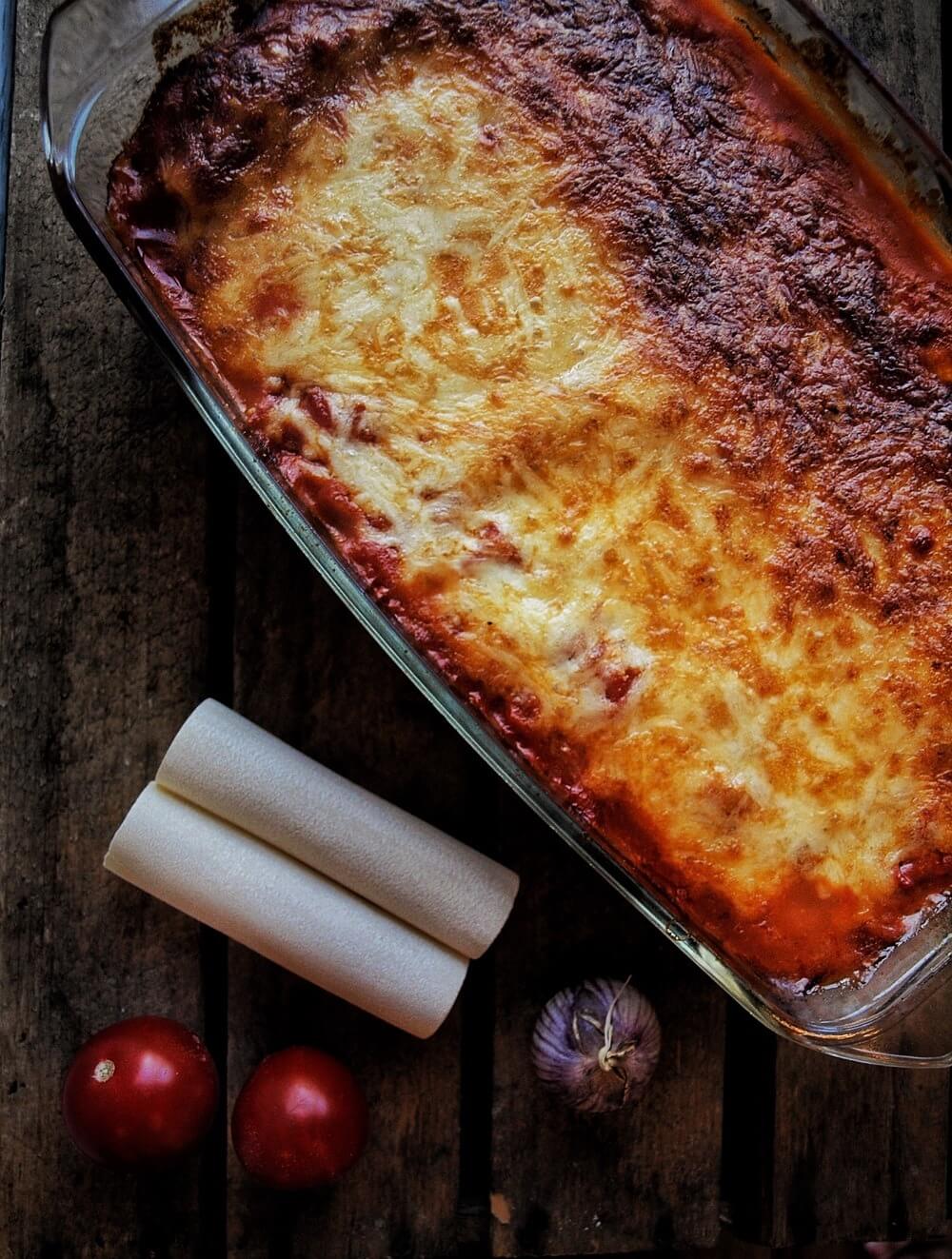 Cannelloni mit Spinat