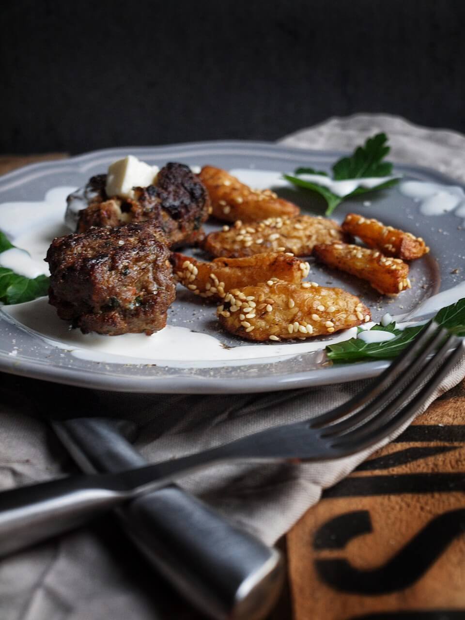 Feta Frikadellen