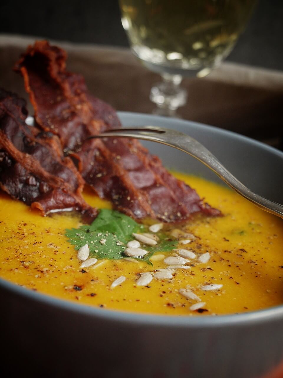 Ingwer Karotten Kokos Suppe