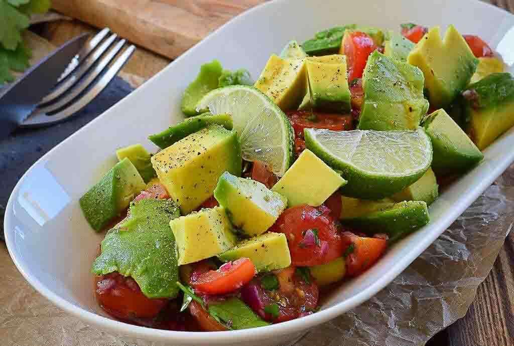Avocado Tomatensalat 