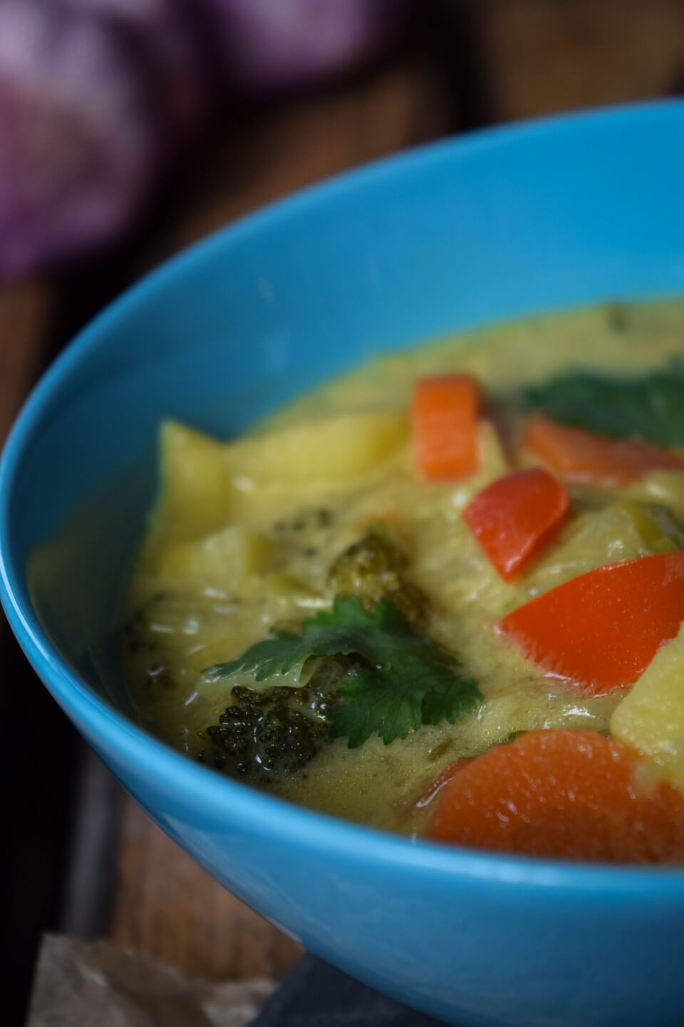Curry Kokos Gemüsesuppe