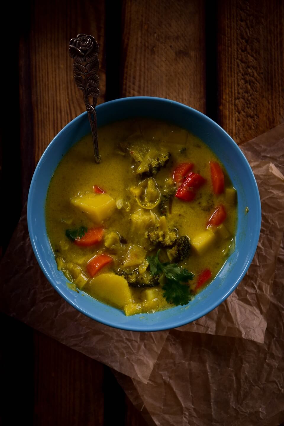 Curry Kokos Gemüsesuppe