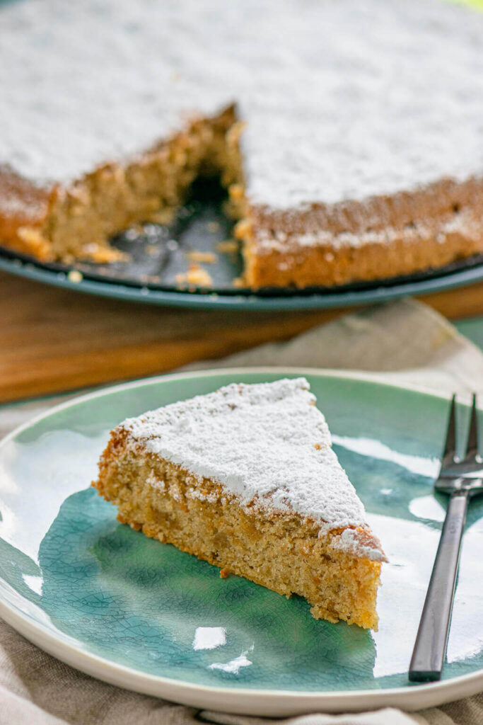 Saftiger Mallorquinischer Mandelkuchen - alle lieben das einfache Rezept