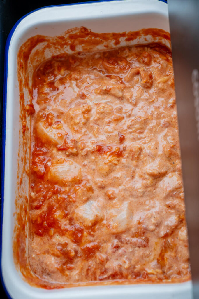 Tandoori Hähnchen Geschnetzeltes