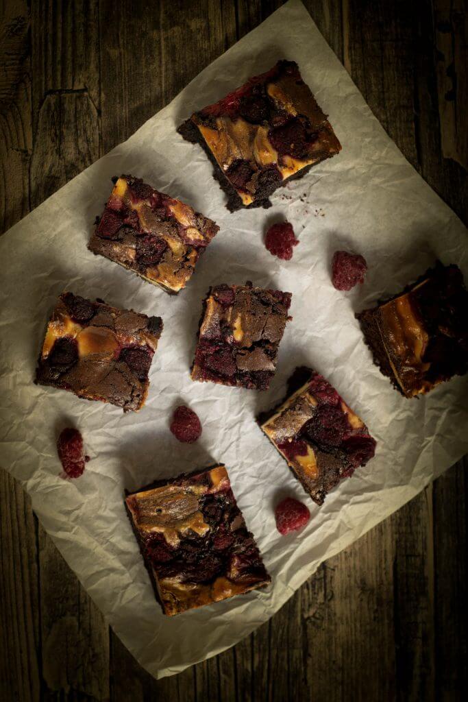 Raspberry Cheesecake Brownies