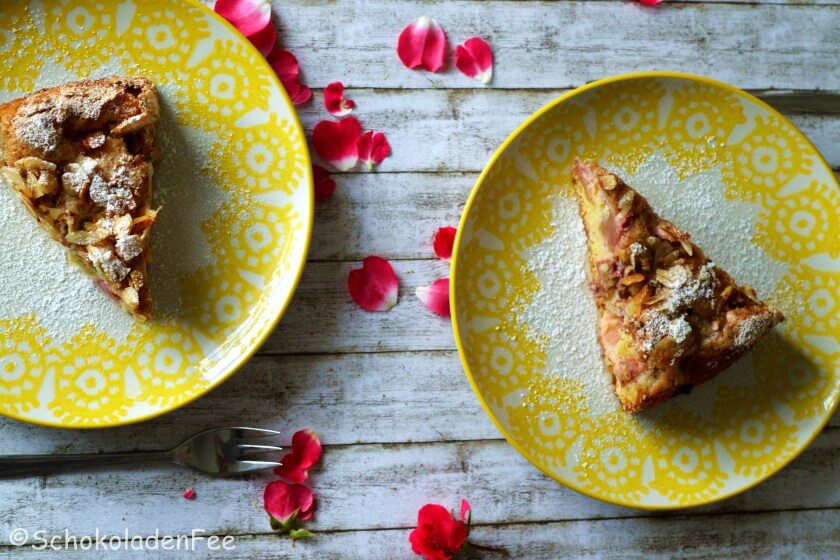 Schokoladenfee - Rhabarberkuchen mit Baiser