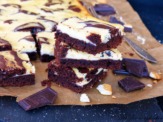 die sonntagsköchin - Cheesecake brownies