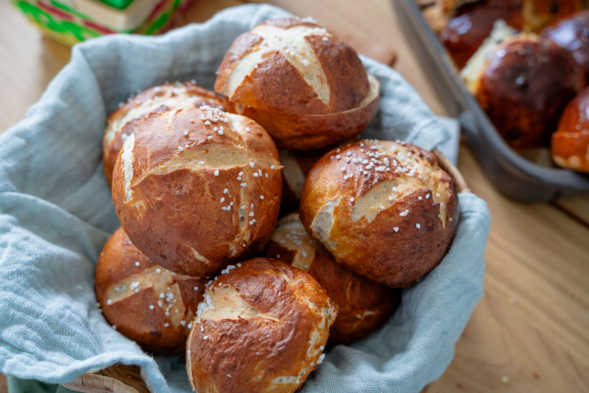 Laugenbrötchen Rezept