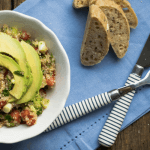 Rezept für Avocado Quinoa Salat