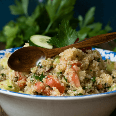 Rezept für Quinoa Taboulé