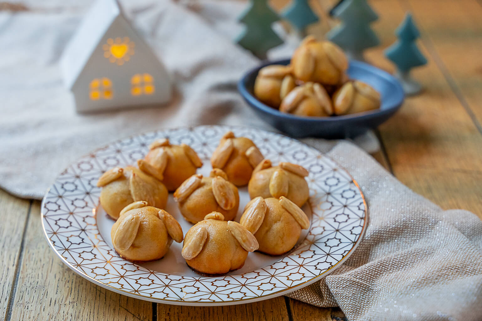 Bethmännchen - einfaches & mega leckeres Marzipan Weihnachtsgebäck