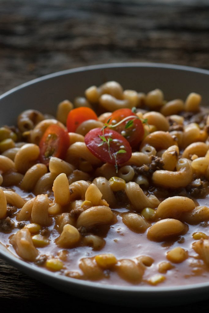 Schnelle Welle Rezept für Bolognese Suppe