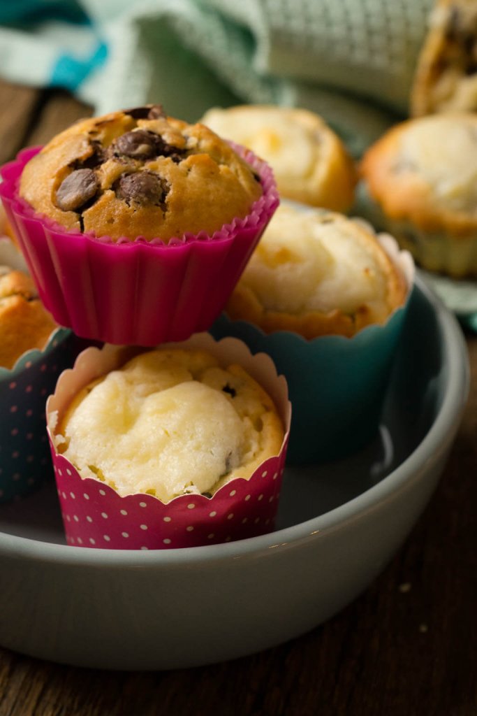 american chocolate chip muffins