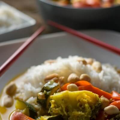 Super lecker - thai curry gelb vegetarisch