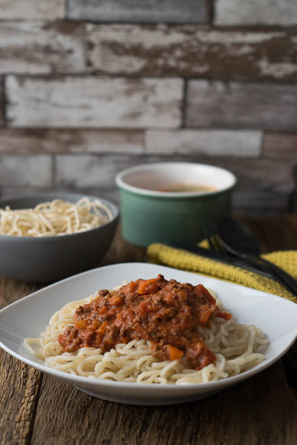 Mein Lieblingsrezept für die Bolognese (perfekt für den Slowcooker)