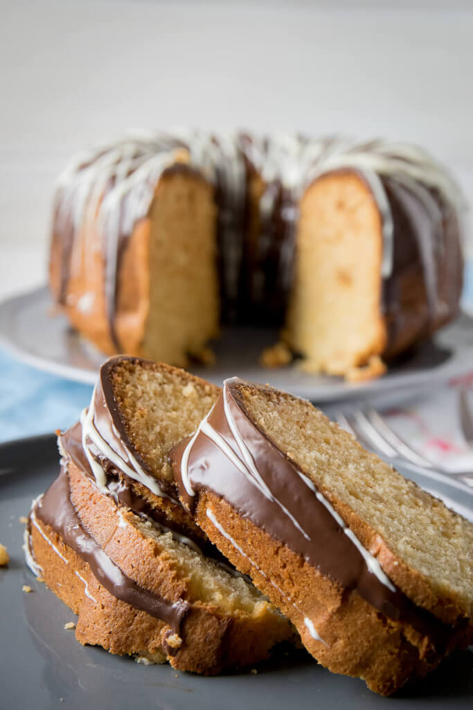 Ein echter Klassiker - Marzipan Guglhupf - Tolles Rezept für Rührkuchen