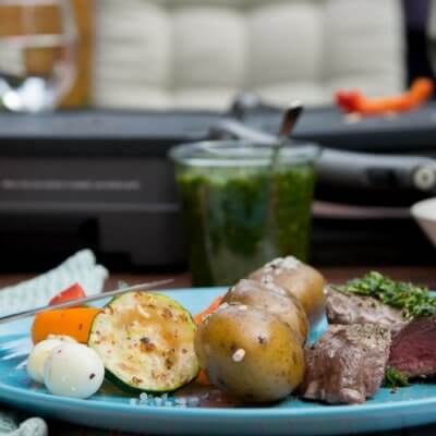 Rindersteak vom Grill