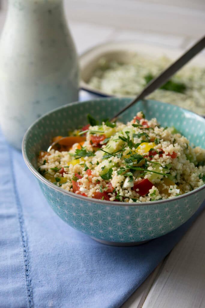 Einfaches Rezept für erfrischenden Couscous Salat