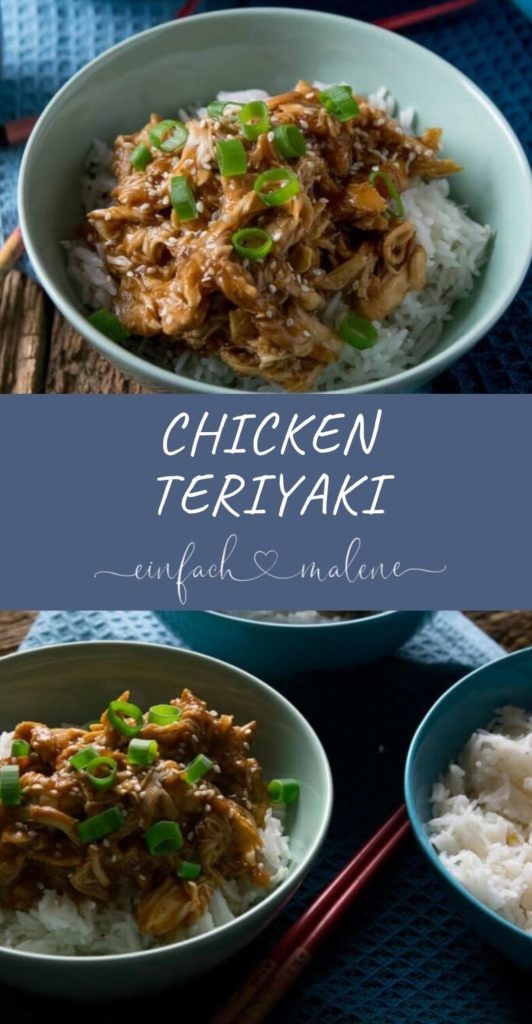 Dieses Rezept für Chicken Teriyaki ist der Hammer - zart & unkompliziert. Wenn es einfach sein soll, probiere dieses Rezept unbedingt aus! Perfektes Rezept, wenn du keine Lust zum Kochen hast - auch zur Zubereitung im Slowcooker. #slowcooker #einfacherezepte #teriyaki