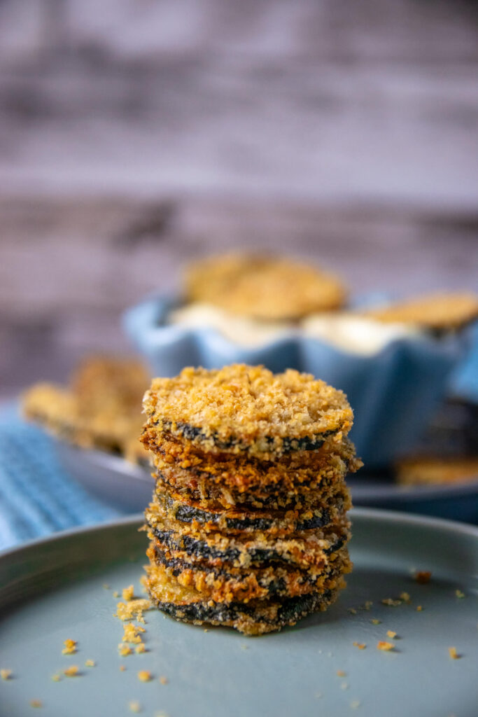 Knusprige Zucchini Chips aus dem Airfryer