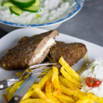 Bifteki mit Feta