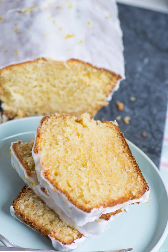 So muss Zitronenkuchen schmecken