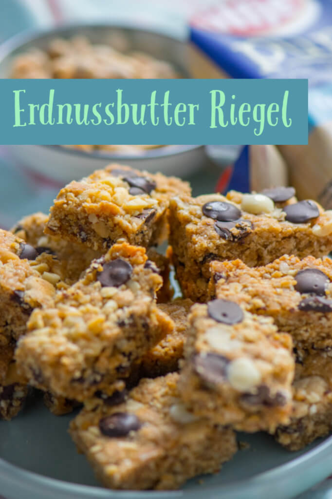 Super lecker und beste Energie - Erdnussriegel mit Haferflocken 