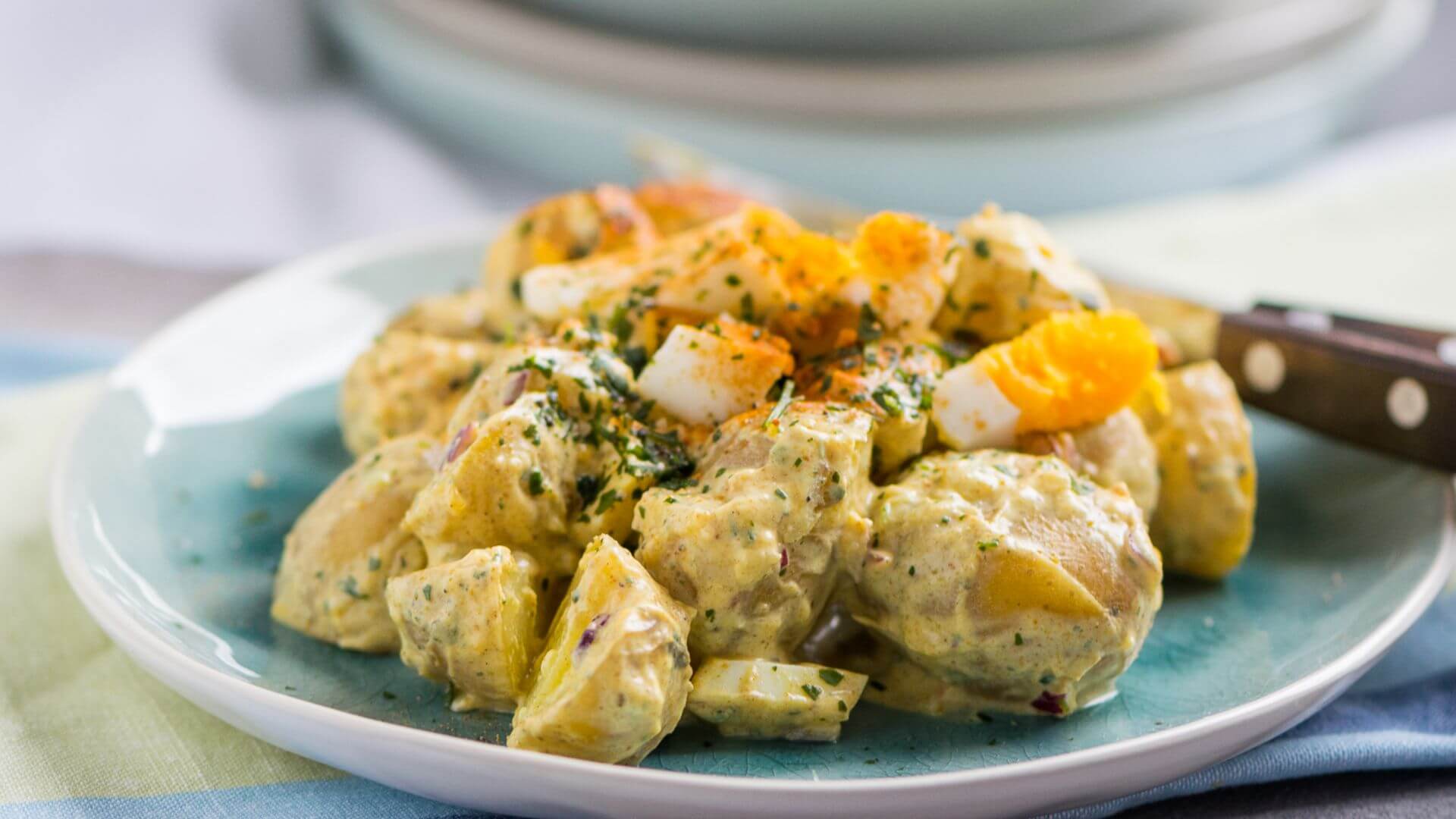 Richtig lecker - Curry-Kartoffelsalat