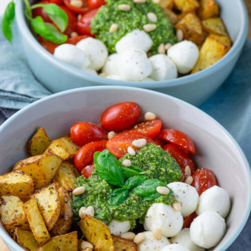 In nur 25 Minuten bereitest du diese leckere Pesto Bowl zu