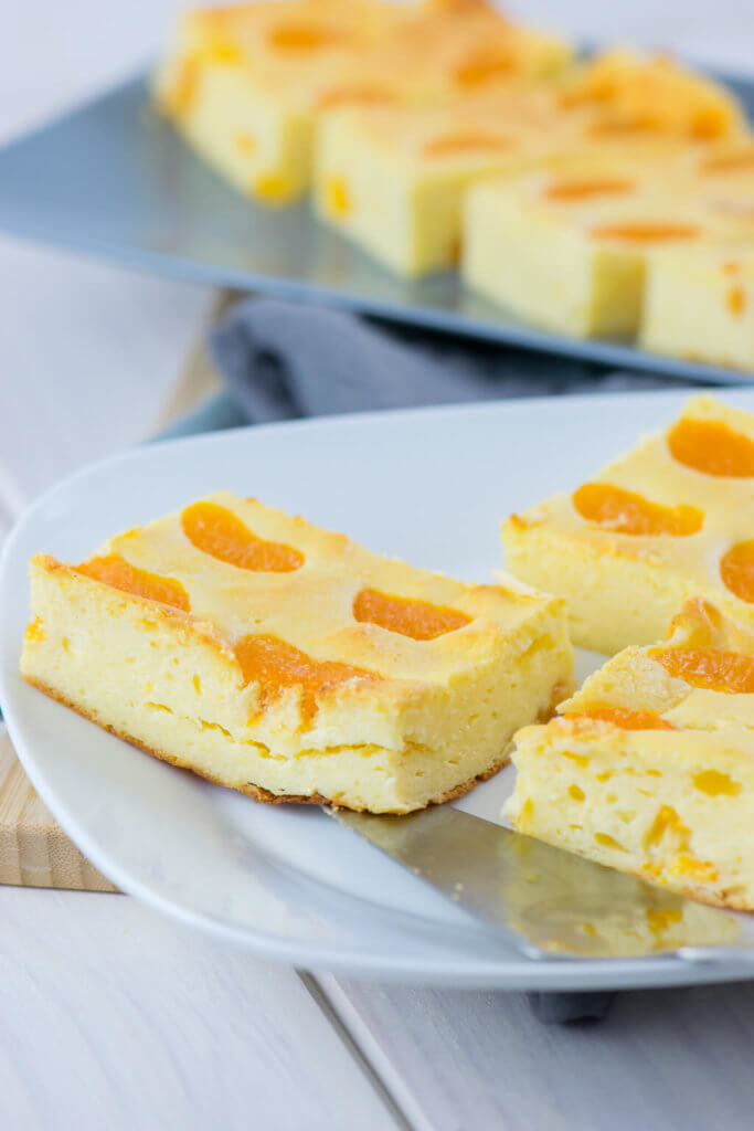 Quark Käsekuchen mit Mandarinen - ein echter Klassiker - ohne Boden