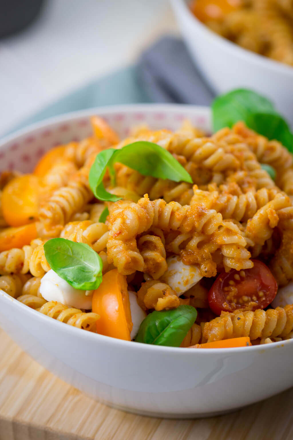 Pasta Pesto Rosso - sommerlicher Pasta Genuss