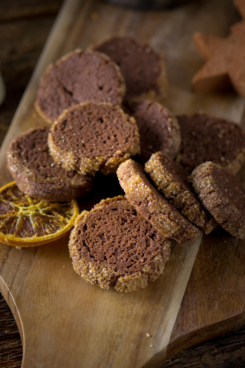 Heidesand Schoko Orange - einfache köstliche Weihnachtskekse