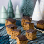 Alle lieben diese Honig Lebkuchen Würfel mit Schokolade