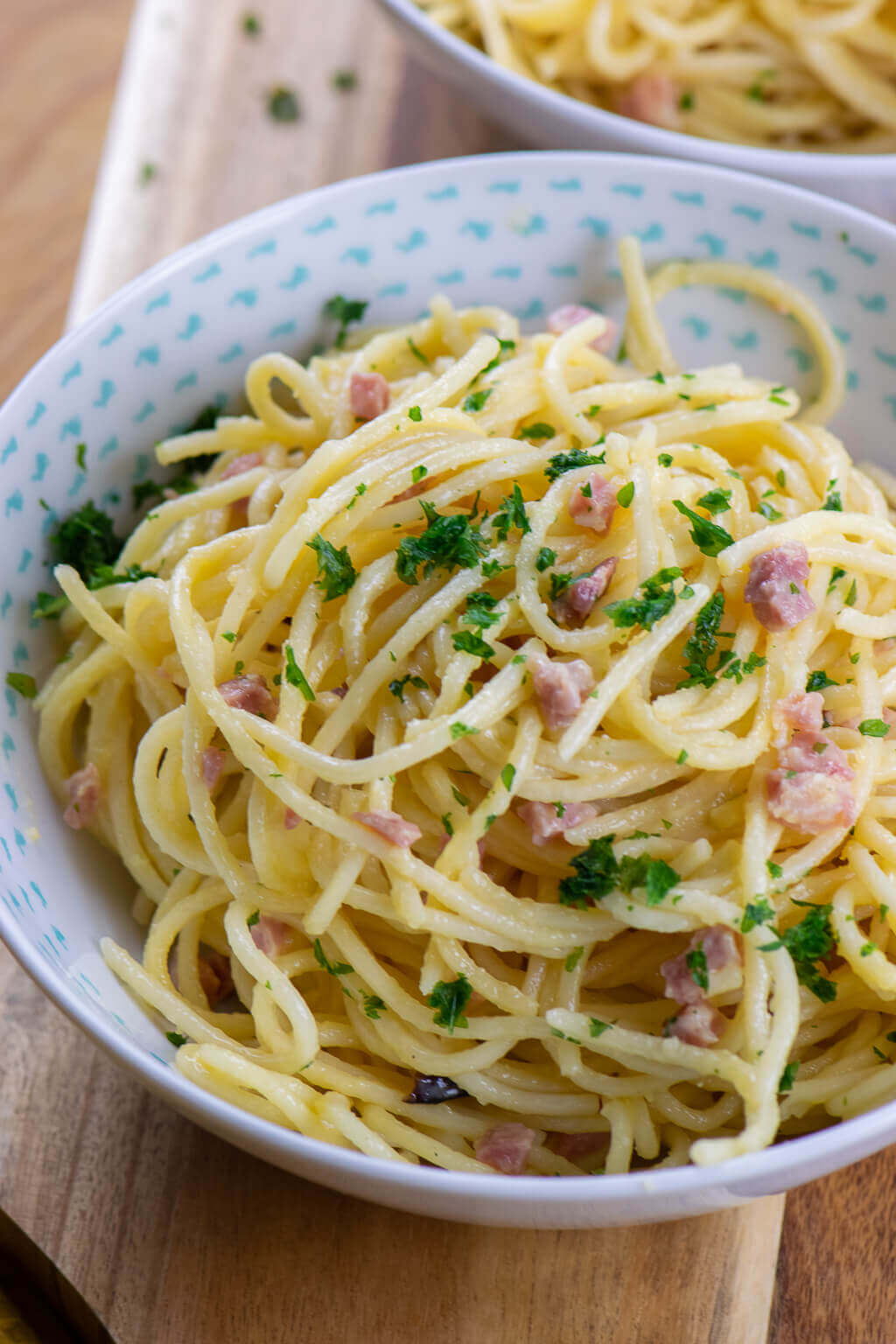 Mega Rezept - ein einfach kochst du Spaghetti Carbonara in nur 20 Minuten