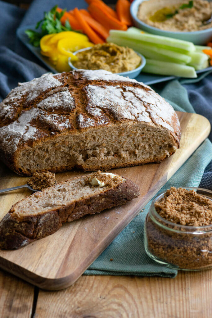 Bauernbrot mit dicker Kruste