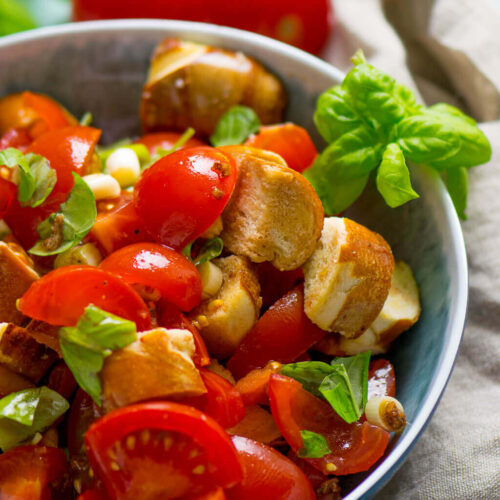 Laugenbrezel Panzanella