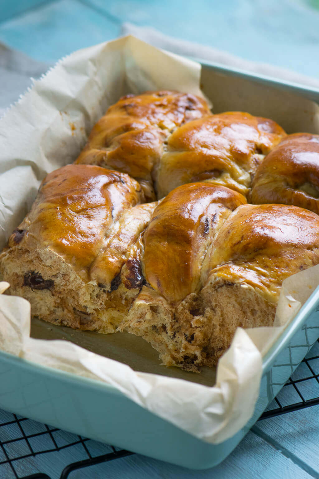 Super weiche Schoko Brötchen zum Frühstück backen - so lecker