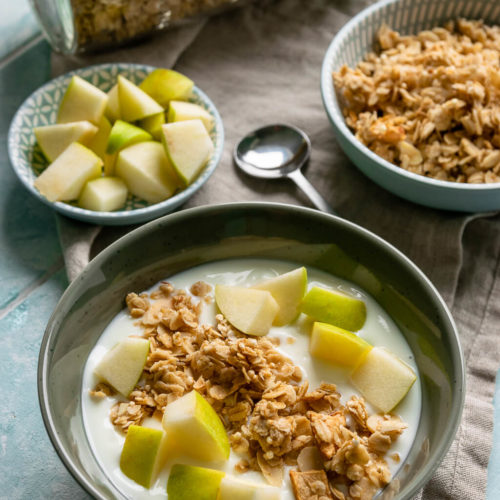 Apfel Zimt Knuspermüsli