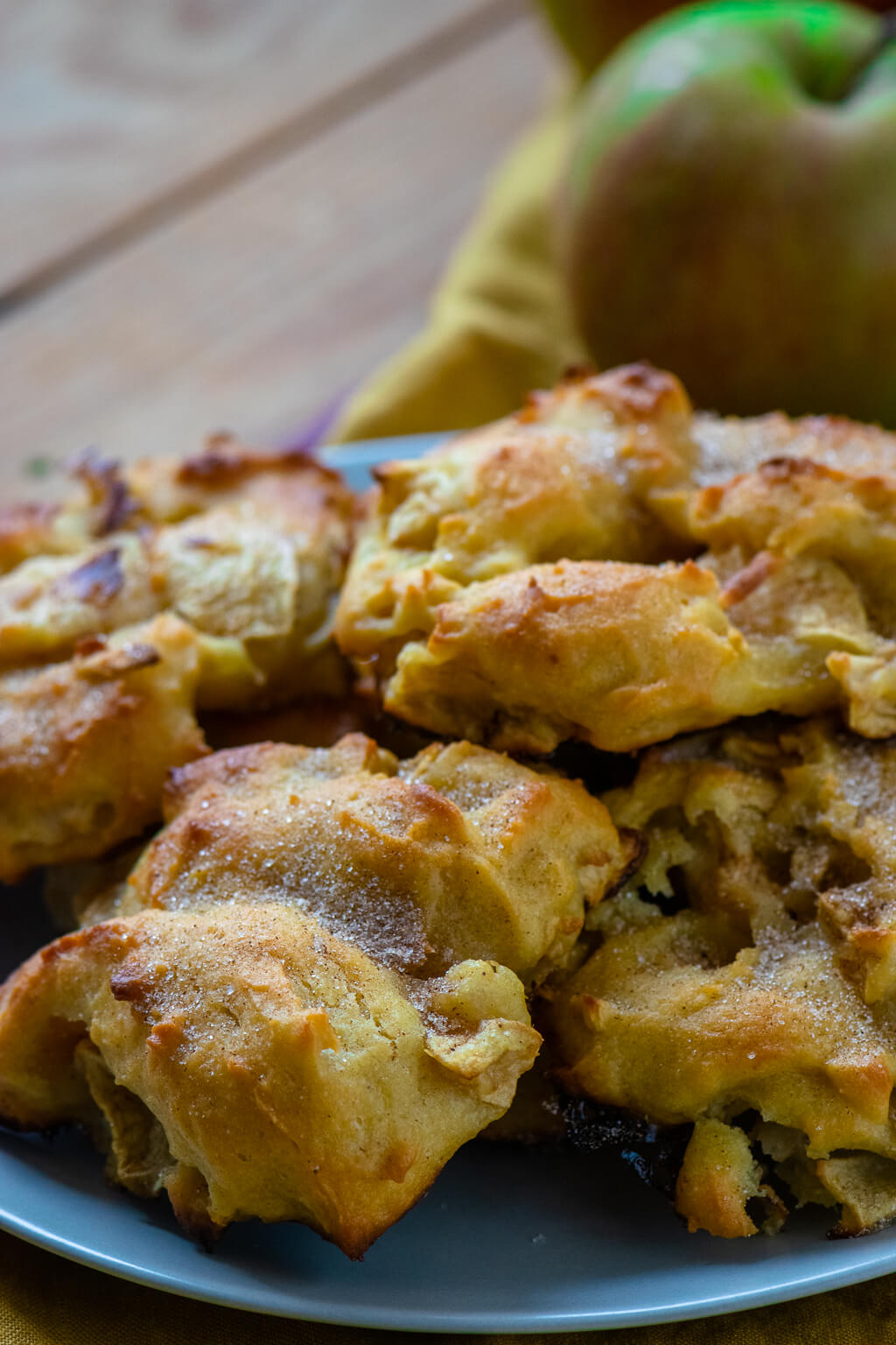 Apfel Zimt Wölkchen in 30 Minuten backen - mit Zimt und Zucker Apfel Zimt Wölkchen in 30 Minuten backen - mit Zimt und Zucker