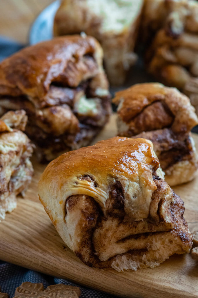 Echte Softies - Schoko Spekulatius Brötchen