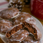 Lebkuchen mit Zuckerguss