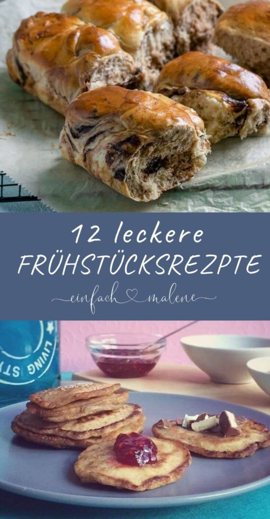 Du bist auf der Suche nach einem leckeren Frühstücksrezept? Dann wirst du hier etwas passendes finden: Schokobrötchen, Pancakes, Müsli, oder Hefezopf - super lecker. #frühstück #rezepte #brötchen #softies