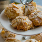 Weihnachtsplätzchen mit Marzipan - Marzipan Wölkchen