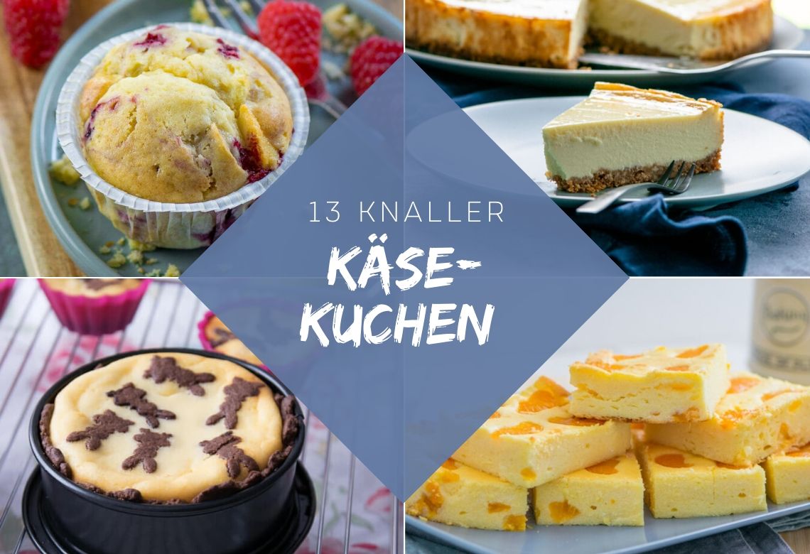 13 super leckere Käsekuchen Rezepte