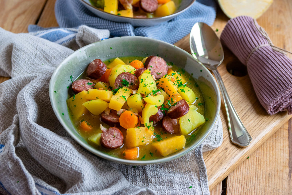 30 Minuten Steckrübeneintopf - Wintereintopf nach Omas Rezept