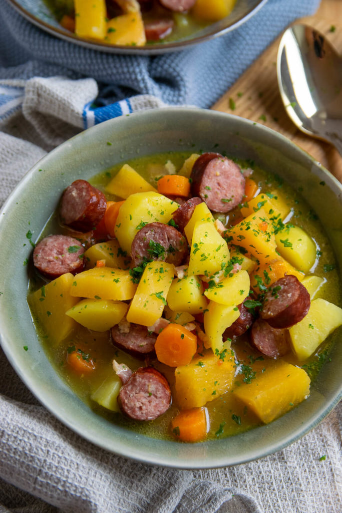 Steckrübeneintopf nach Omas Art - er schmeckt einfach wie früher