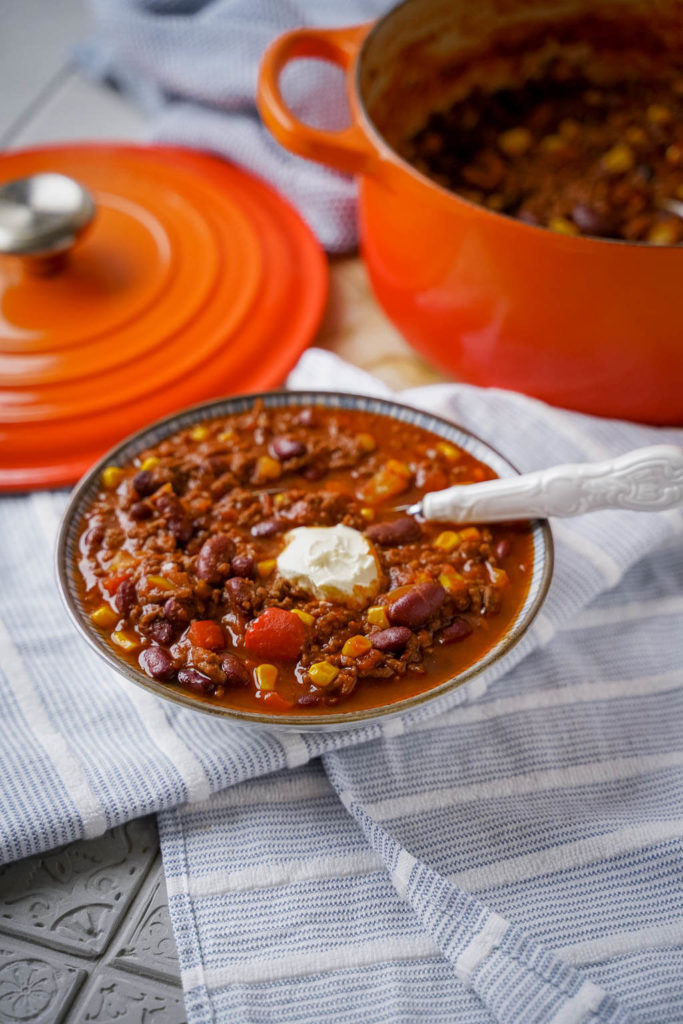 Chili con Carne Rezept einfach schnell
